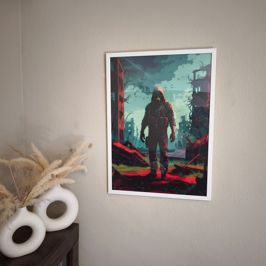 Wandbild, Rahmen, Bild, Kunst, Art, Deko, Dekoration, 50x70, luminaracraft