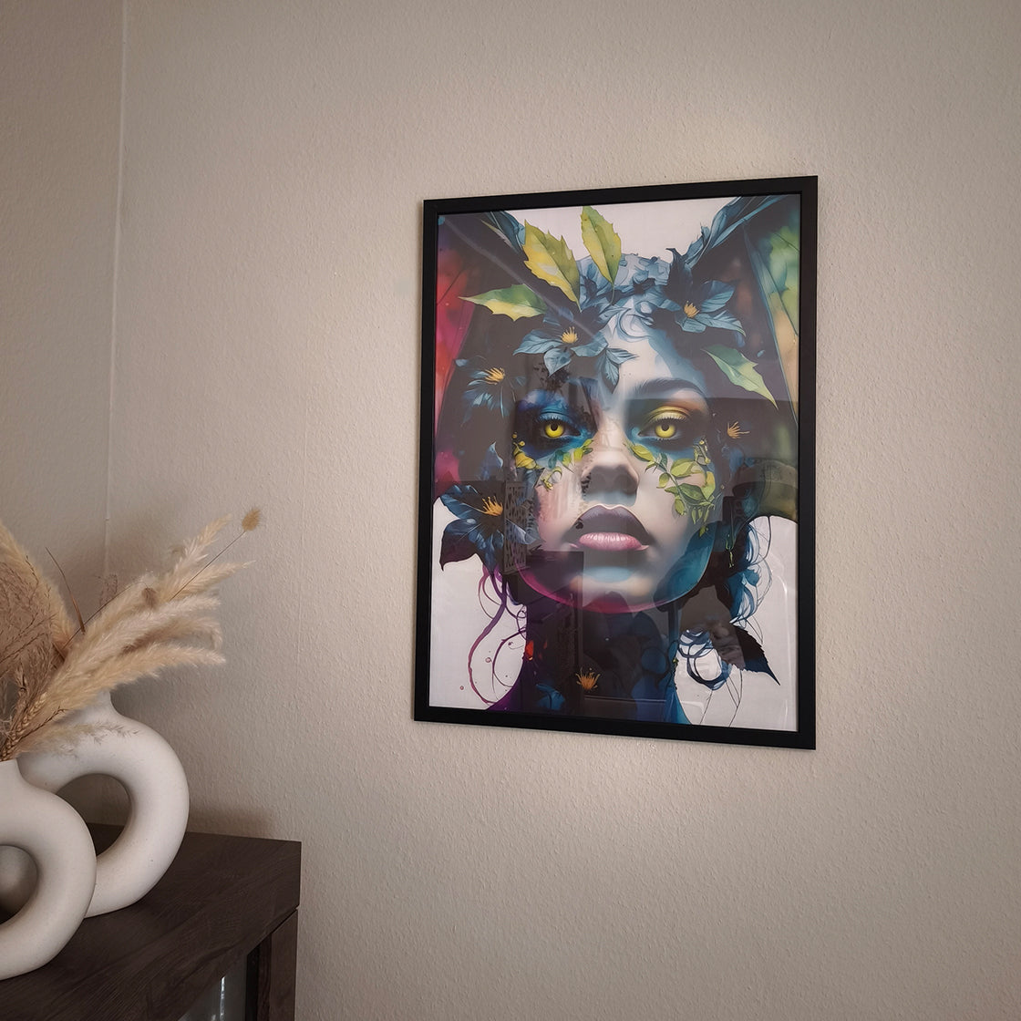 Wandbild, Rahmen, Bild, Kunst, Art, Deko, Dekoration, 50x70