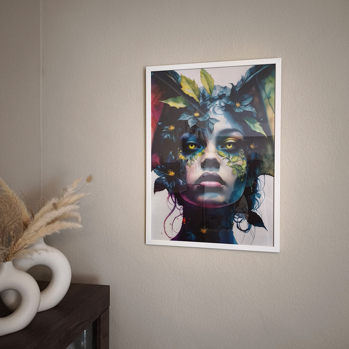 Wandbild, Rahmen, Bild, Kunst, Art, Deko, Dekoration, 50x70