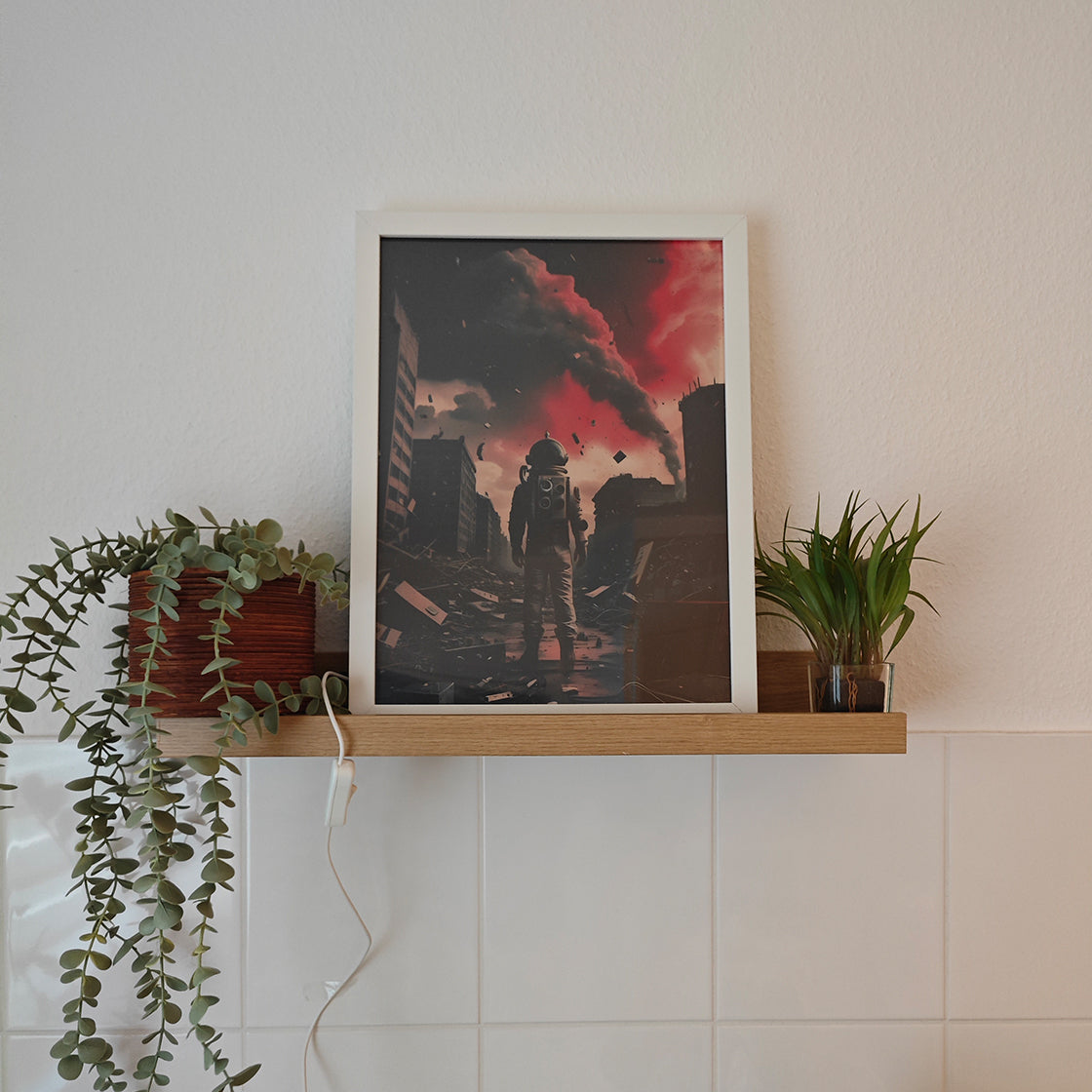 LED-Leuchtbild, Bild, Bilderrahmen, Kunst, Kunstwerk, Design, Motiv, Wandbild, Dekoration