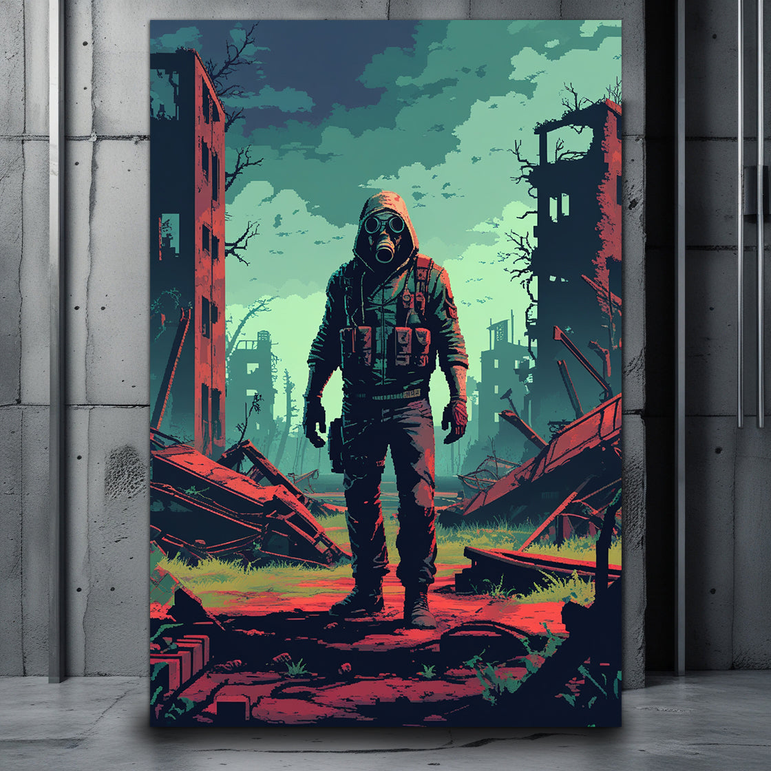 Mockup, Bild, Kunst, Art, Deko, Dekoration, Design, luminaracraft