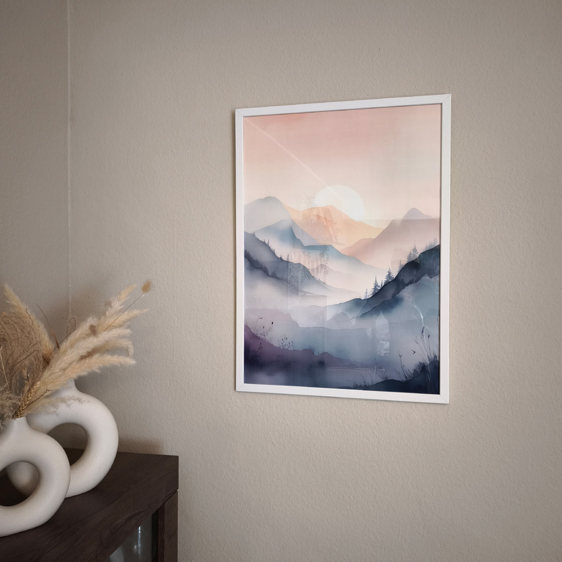 Wandbild, Rahmen, Bild, Kunst, Art, Deko, Dekoration, 50x70