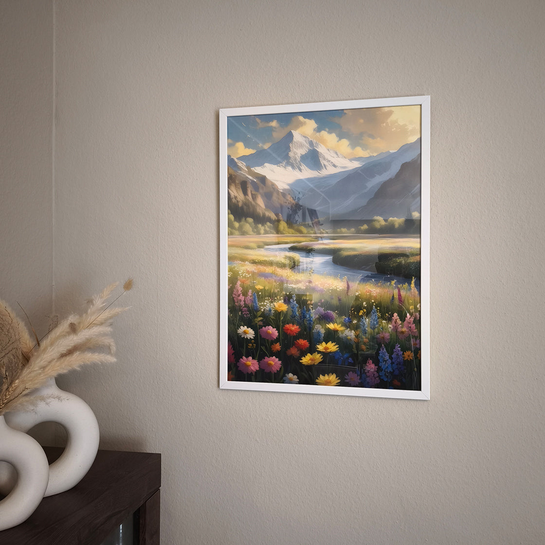 Wandbild, Rahmen, Bild, Kunst, Art, Deko, Dekoration, 50x70