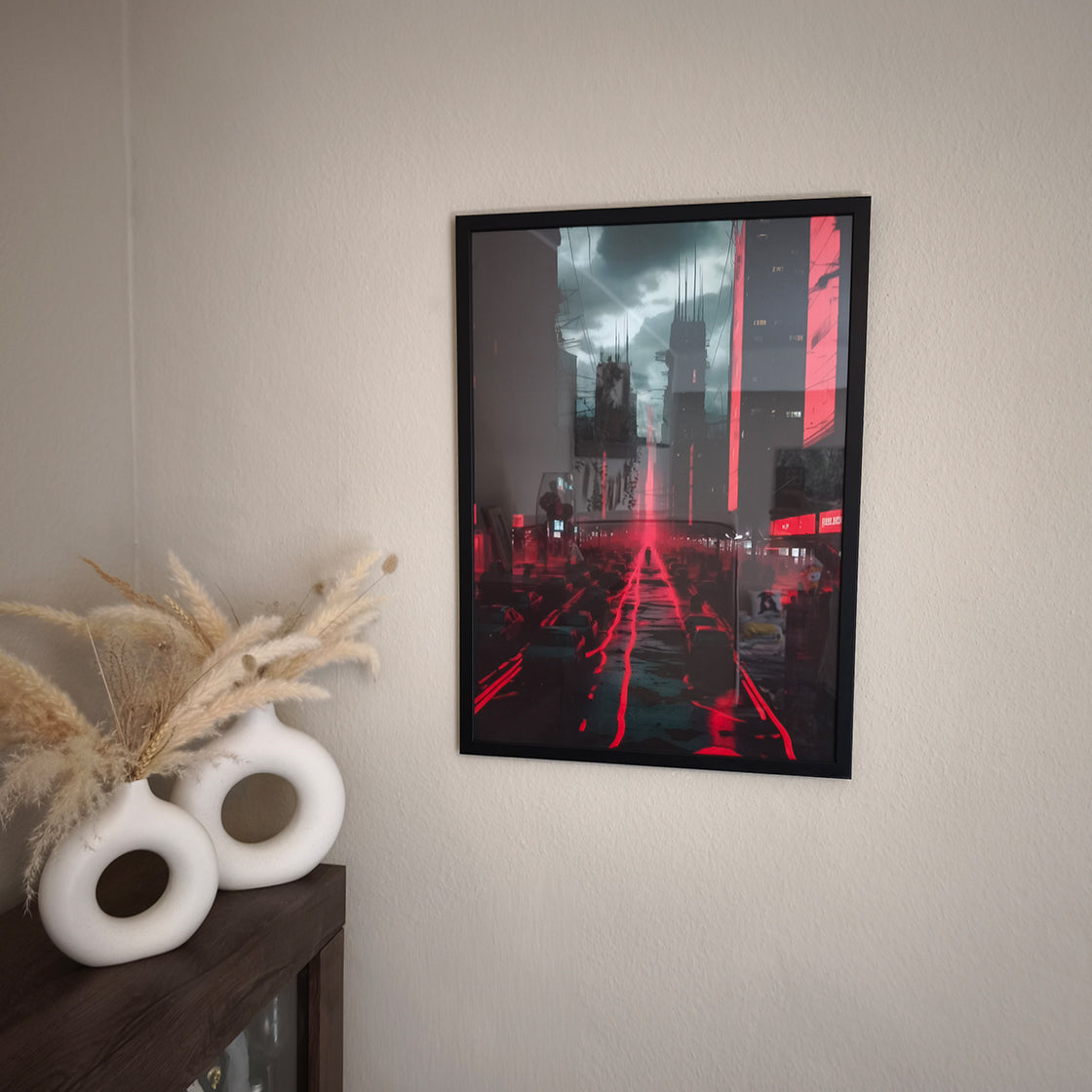 Wandbild, Rahmen, Bild, Kunst, Art, Deko, Dekoration, 50x70, luminaracraft