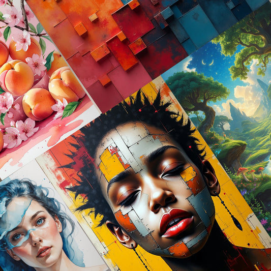Artwork, Mockup, individuelles Design, Wandbild kaufen