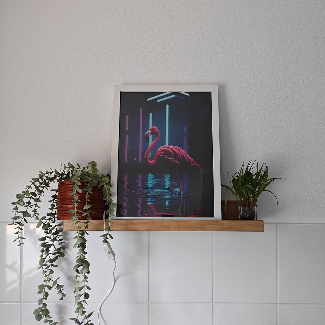 LED-Leuchtbild, Bild, Bilderrahmen, Design, Kunst, Kunstwerk
