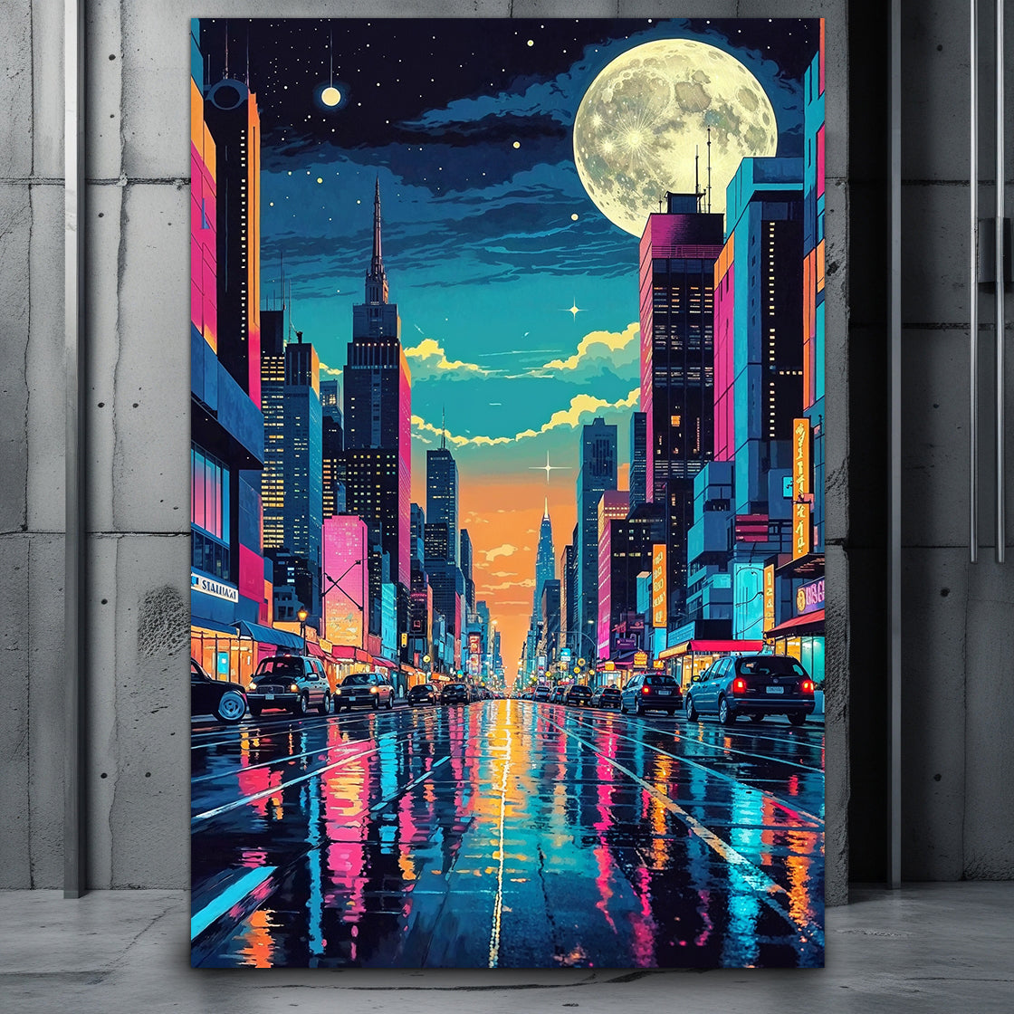 Mockup, Bild, Kunst, Art, Deko, Dekoration, Design, luminaracraft