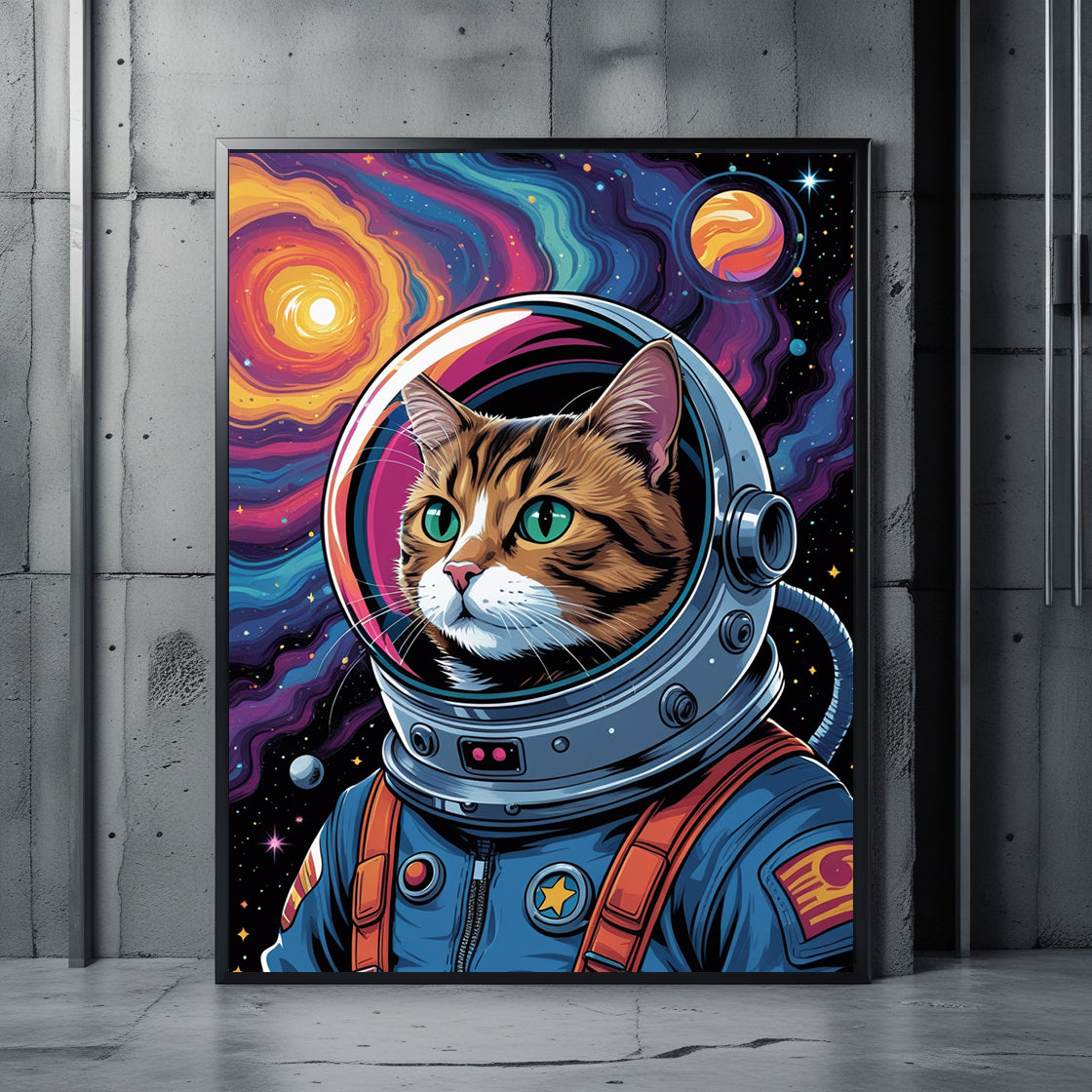 Motiv, Wandbild, Katze, Bild, Design